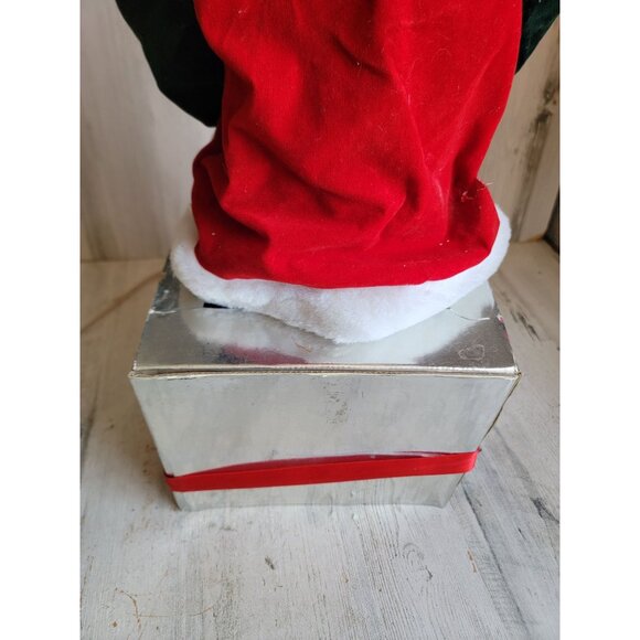 Vintage Telco elf motionette candle gift box Xmas animated - Picture 10 of 14